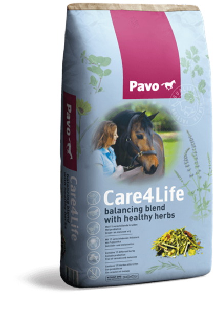 PAVO Care4Life 15 kg – Musli ziołowe bogate w błonnik o niskiej zawartości skrobi i cukru