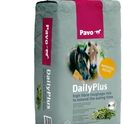 Pavo DailyPlus 12 kg - Niemelasowana mieszanka pasz objętościowych z lucerną