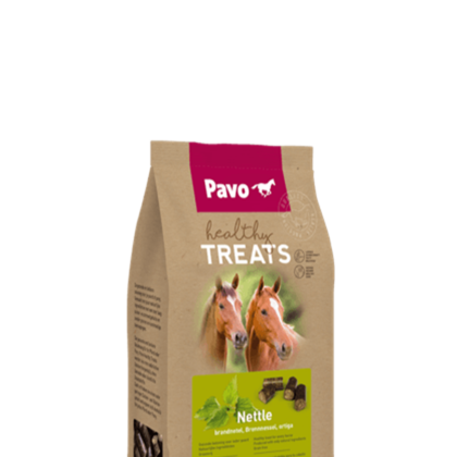 Pavo Healthy Treats Nettle 1 kg – Zdrowe przysmaki dla koni POKRZYWA