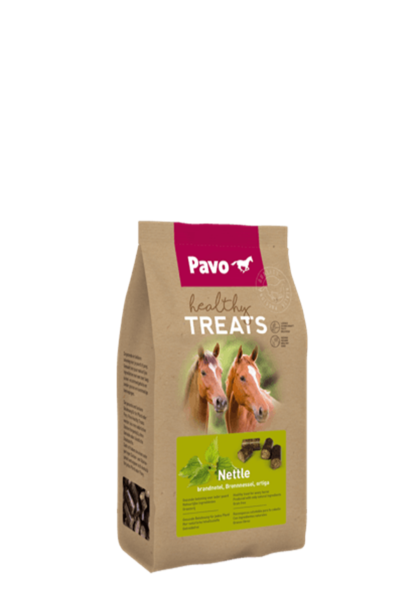 Pavo Healthy Treats Nettle 1 kg – Zdrowe przysmaki dla koni POKRZYWA