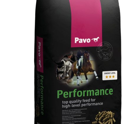 Pavo Performance 20 kg - Granulat dla koni sportowych i  nerwowych dla najwyższego poziomu wydajności