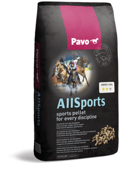 PAVO AllSports 20 kg – Granulat sportowy dla koni wszystkich dyscyplin