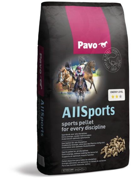 PAVO AllSports 20 kg – Granulat sportowy dla koni wszystkich dyscyplin