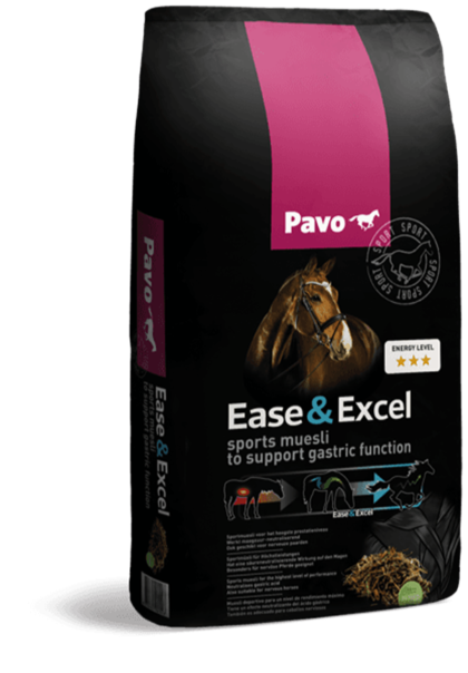 Pavo Ease&Excel 15 kg - Musli sportowe wspomagające pracę żołądka