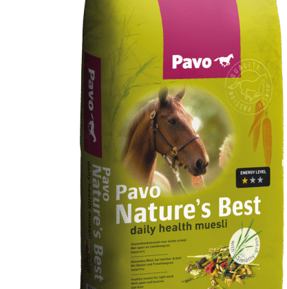 Pavo Nature's Best  15 kg - Zdrowe musli pełne naturalnego włókna