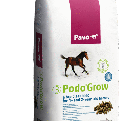 Pavo Podo Grow 20 kg - Granulat dla odsadków i młodych rosnących koni