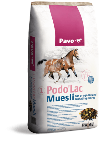 Pavo Podo Lac Muesli  15 kg - Musli dla klaczy źrebnych i  karmiących