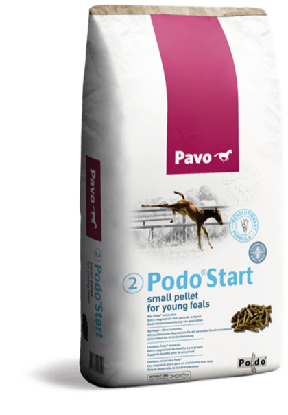 Pavo Podo Start 20 kg - Drobny granulat dla źrebiąt od 3 miesiąca życia