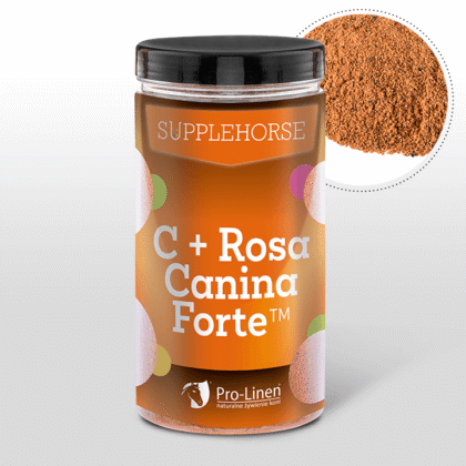 Pro-Linen® C + Rosa Canina Forte™ 1 kg - witamina C i dzika róża dla koni