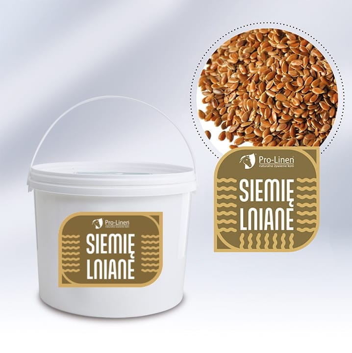 Pro-Linen® Siemię Lniane™ - siemię lniane dla koni - 2kg