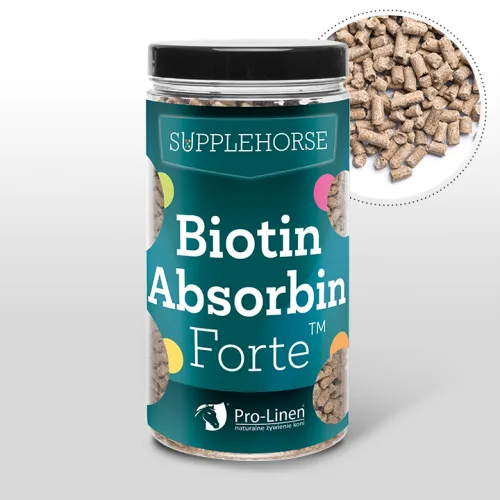 Pro Linen® Biotin Absorbin Forte™ 1 kg - wysokowchłanialna biotyna dla koni z pirodyksyną