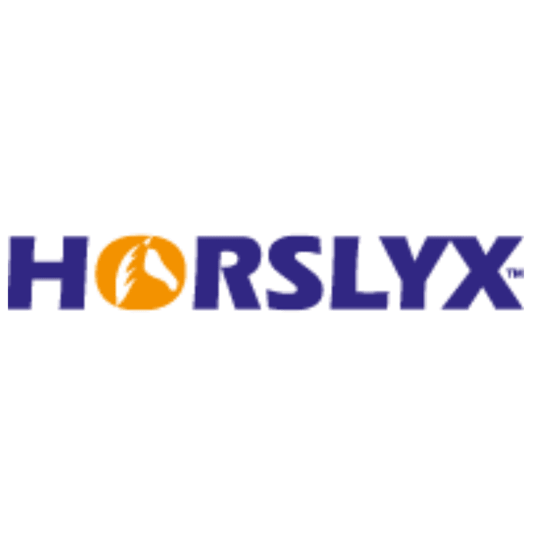 Logo Horslyx lizawki dla koni