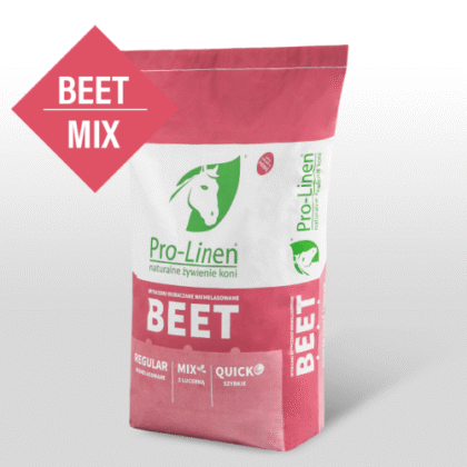 Pro-Linen® Beet Mix™ 20 kg - Szybkie i zbilansowane wysłodki buraczane z lucerną