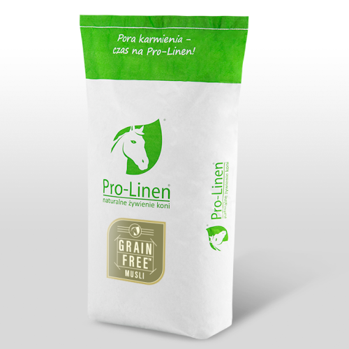 Pro-Linen® Grain Free Musli™ 20 kg - bezzbożowa pasza dla koni i kucy poza lub w lekkim treningu