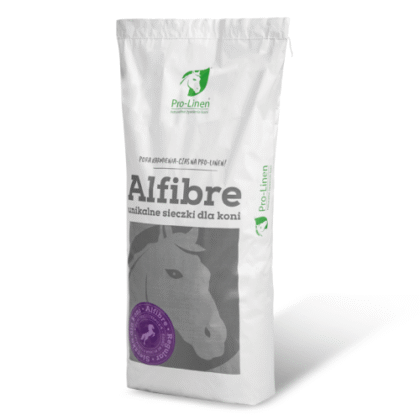 Pro-Linen®  Alfibre Regular™ 15 kg - urozmaicona sieczka z lucerny dla koni