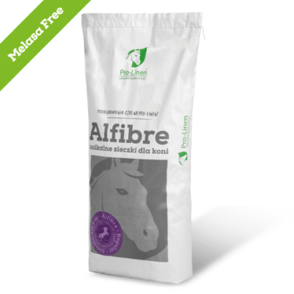 Pro-Linen® Alfibre Regular  MELASA FREE™ 15 kg - urozmaicona sieczka z lucerny bez melasy