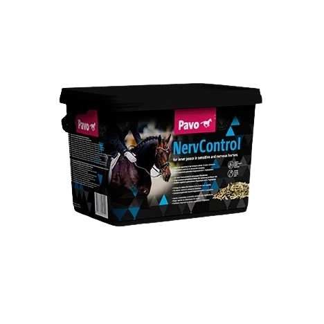 Pavo NervControl 3 kg wiaderko – Wsparcie dla zestresowanych i nerwowych koni