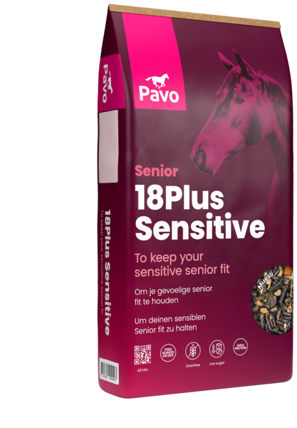 PAVO 18Plus Sensitive 15 kg – Musli dla dobrej kondycji delikatnego seniora