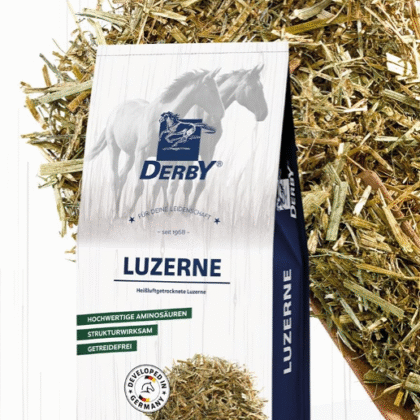 DERBY Luzerne 18 kg – sieczka lucerny z melasą