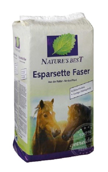 Nature's Best Esparsette Faser - 15 kg | Sieczka z esparcety