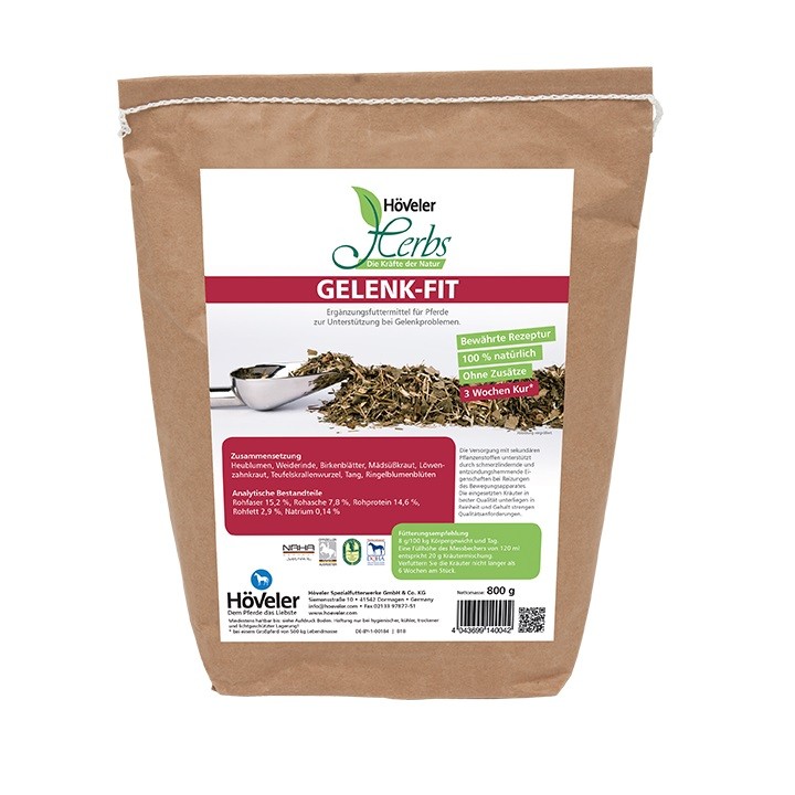 Höveler Herbs Gelenk-Fit - 800g | Zioła na schorzenia stawów