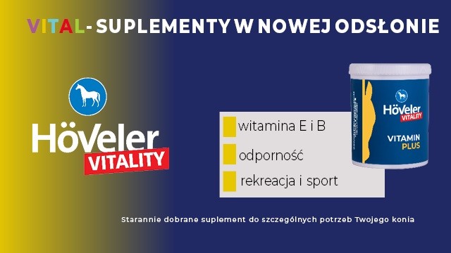 Höveler Vitamin Plus 1 kg | Witaminowy dodatek wzmacniający
