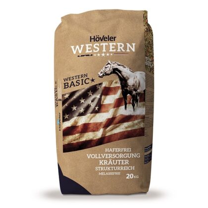 Höveler Western Basic - 20 kg | Musli podstawowe dla ras westernowych