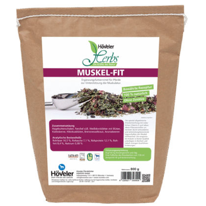 Höveler Herbs Muskel-Fit - 800g | Zioła wspierające funkcjonalność mięśni