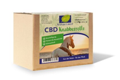 Nature's Best CBD Knabberrolle - 2 kg | Rolka do skubania z CBD