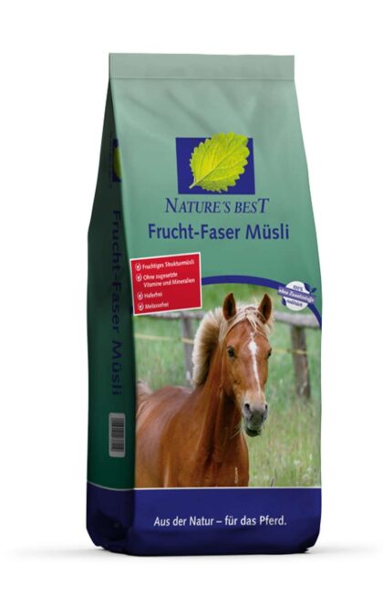 Nature's Best Frucht-Faser Musli - 15 kg | Owocowe musli z błonnikiem
