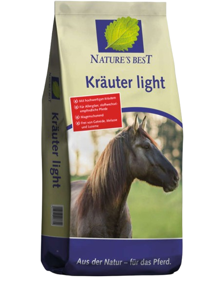 Nature's Best Kräuter light - 15 kg| Lekkie musli ziołowe o niskiej zawartośći skrobi