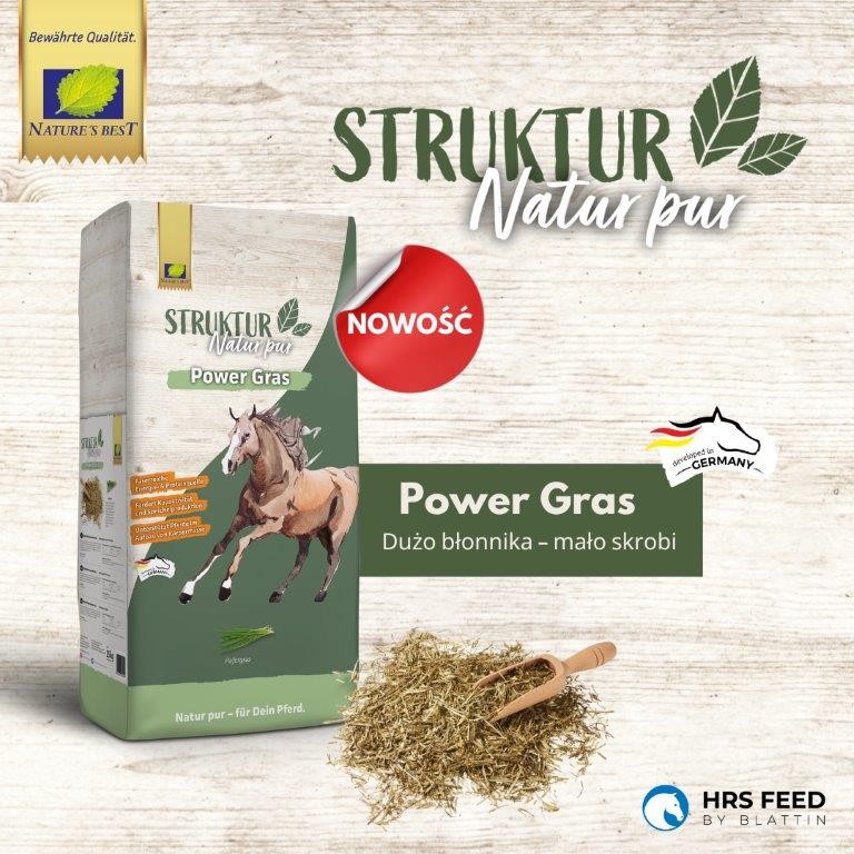 Nature's Best Pur Power Gras - 15 kg | Zielony owies