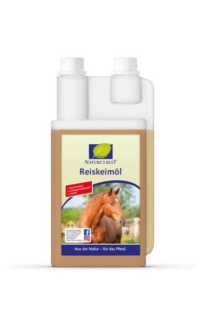 Nature's Best Reiskeimöl - 1 l | Olej z kiełków ryżowych