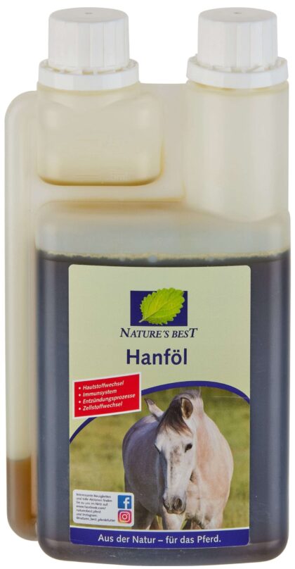 Nature's Best Hanföl Öl - 1 l | Olej z konopi