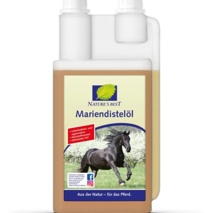 Nature's Best Mariendistelöl - 1 l | olej z ostropestu plamistego