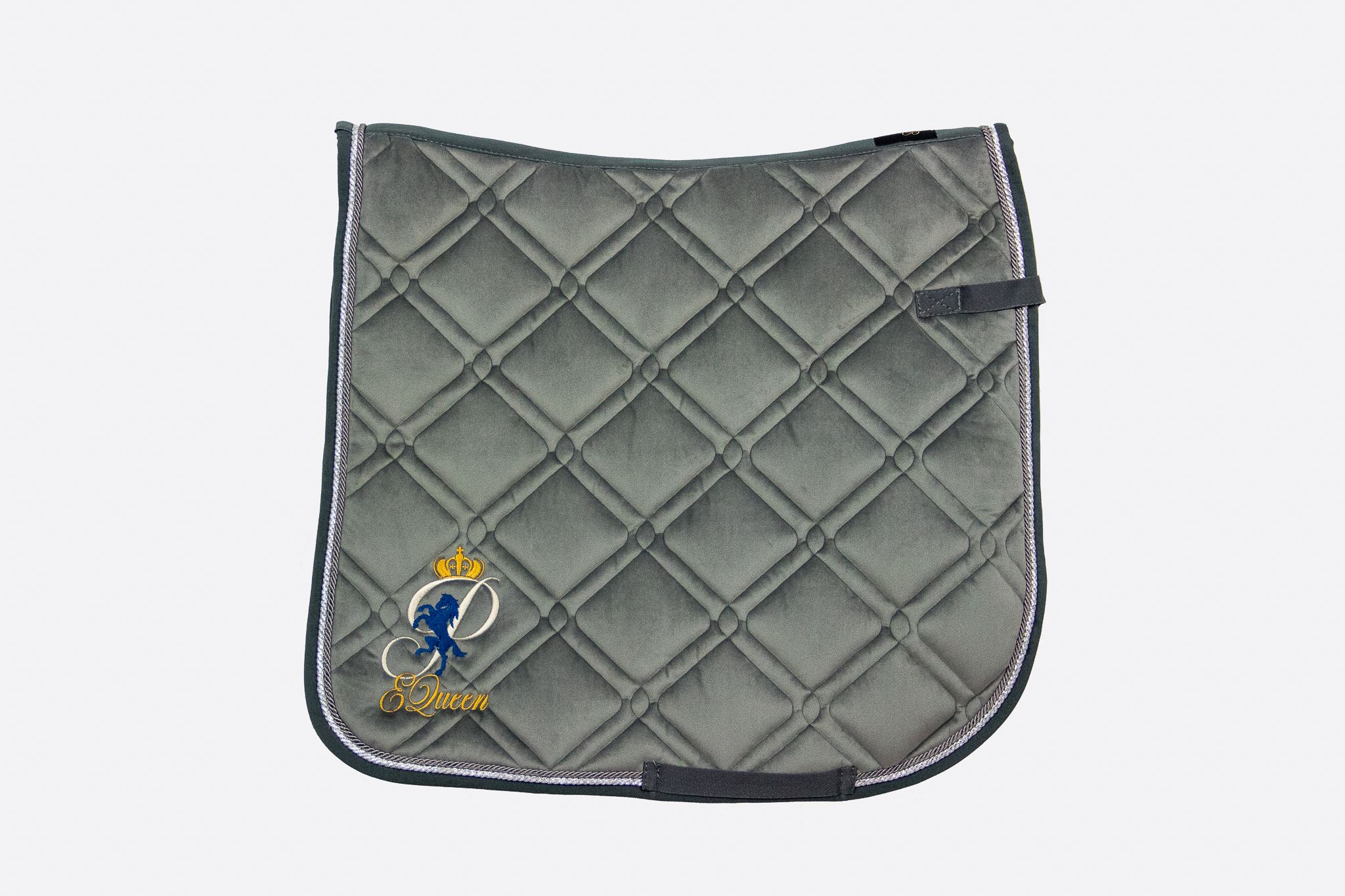 Czaprak ujeżdżeniowy PEQueen Glamour Szary