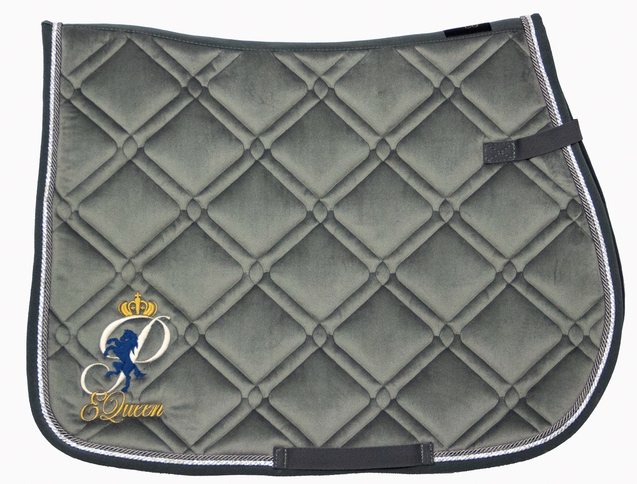 Czaprak skokowy PEQueen Glamour Szary dla konia