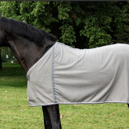 Derka osuszająca dla konia - szara