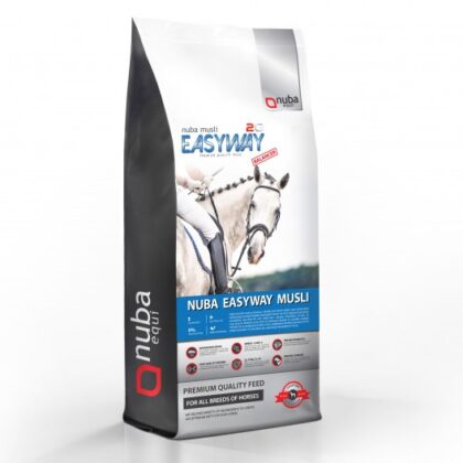 Nuba EasyWay Musli Balancer 2G - worek 20kg - Wysokoenergetyczna pasza wyciszająca dla koni sportowych