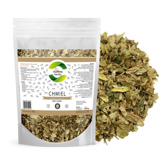 NuVena Herbs 0,5 kg - Suszone szyszki chmielu (Humulus Lupulus)