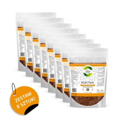 NuVena Herbs Zestaw 8 x 1 kg - Owoc Rokitnika (Hippophae rhamnoides)