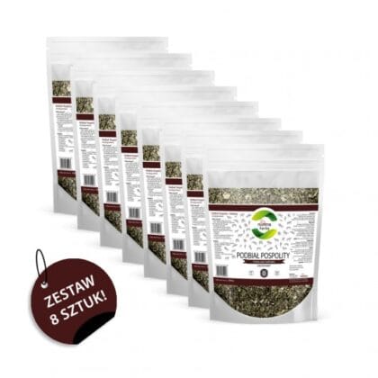 NuVena Herbs Zestaw 8 x 1 kg - Podbiał pospolity (Tussilago farfara)