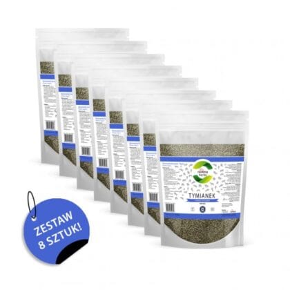 NuVena Herbs Zestaw 8 x 1 kg - Tymianek (Thymus vulgaris)
