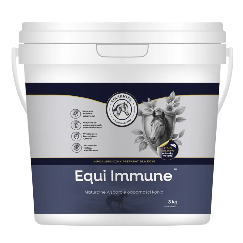 Equi Immune™ Equibiotic – wsparcie odporności i zdrowia konia 3kg