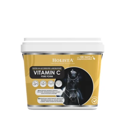 Holista witamina C dla koni 1 kg – wsparcie odporności i aparatu ruchu