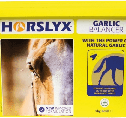 Lizawka HORSLYX Garlic (Yellow) 5 kg - na owady