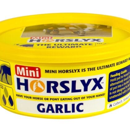 Lizawka HORSLYX Garlic (Yellow) Mini 650g - na owady