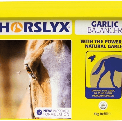 Lizawka HORSLYX Garlic (Yellow) – 5 kg