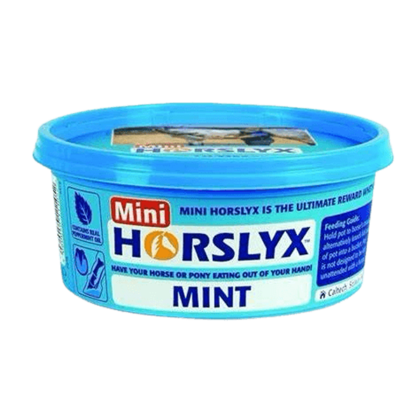 Lizawka HORSLYX Mint (Turquoise) Mini 650 g - na oddychanie