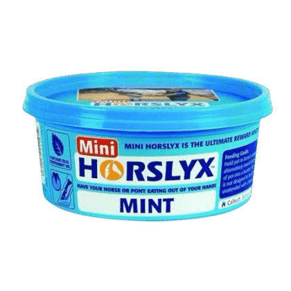Lizawka HORSLYX Mint (Turquoise) Mini 650 g - na oddychanie